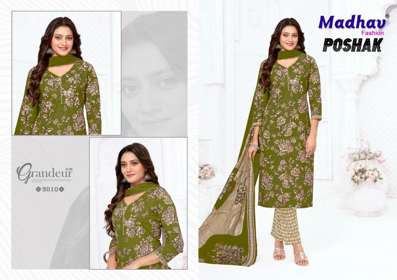 Madhav poshak vol 9 wholesale dress materials online chennai